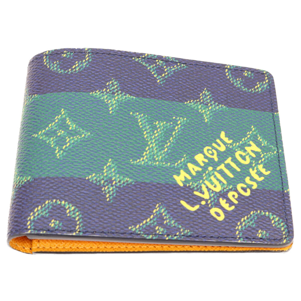 LOUIS VUITTON M25795 Monogram Heritage Portefeuille Slender Bi-fold Wallet (w...